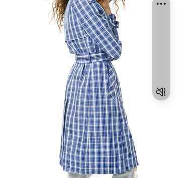 APRIL SHOWERS SIZE S MICHAEL KORS TRENCH COAT - Picture 3 of 9